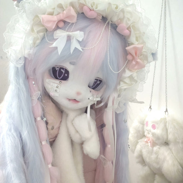 [Lamb] Ballet style pink lamb Kig Fursuits Stock