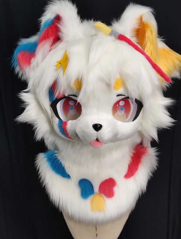 [Puppy] Three primary colors puppy girl Kemono Fursuits Stock