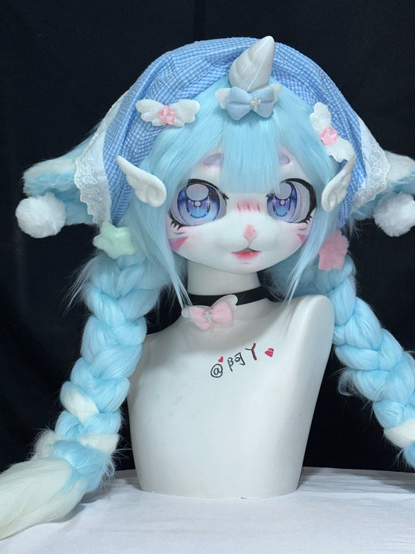 [Lamb] Watercolor scarf lamb unicorn Kig Fursuits Stock