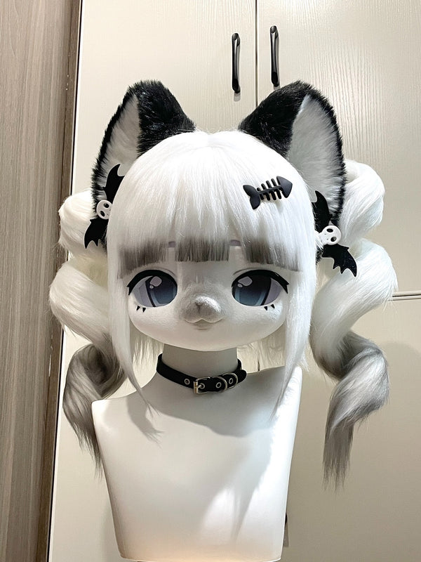 [Kitten] Halloween Dark Kitten Kig Fursuits Stock