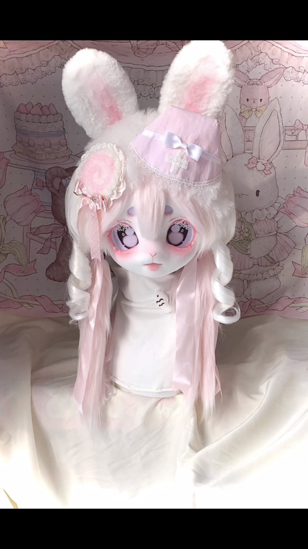 [Bunny] Pink bunny Kig Fursuits Stock