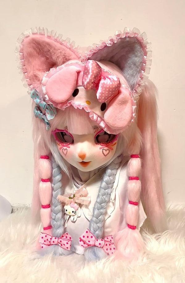 [Kitten] My Melody Eyepatch Kitten Kig Fursuits Stock