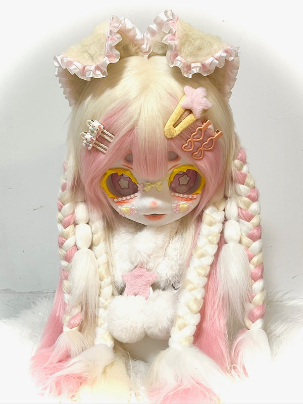 [Bunny] Folded Ear Macaroon Bunny Kig Fursuits Stock