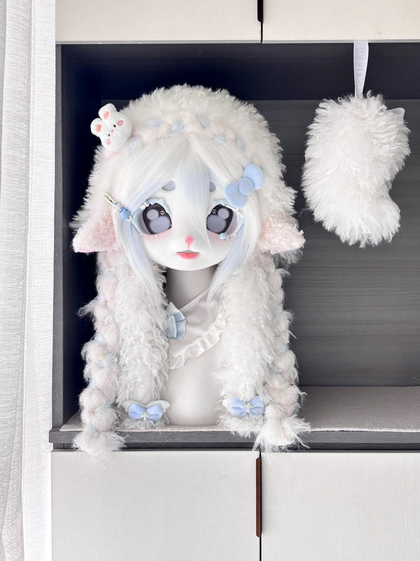 [Lamb] Blue Lamb Kig Fursuits Stock (Gift tail)