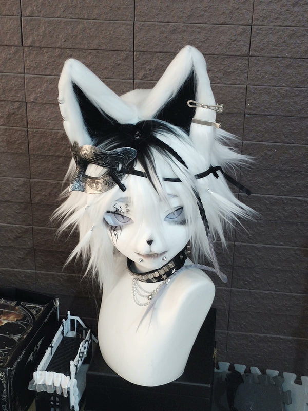 [Fox] Assassin White Fox Kig Fursuits Stock