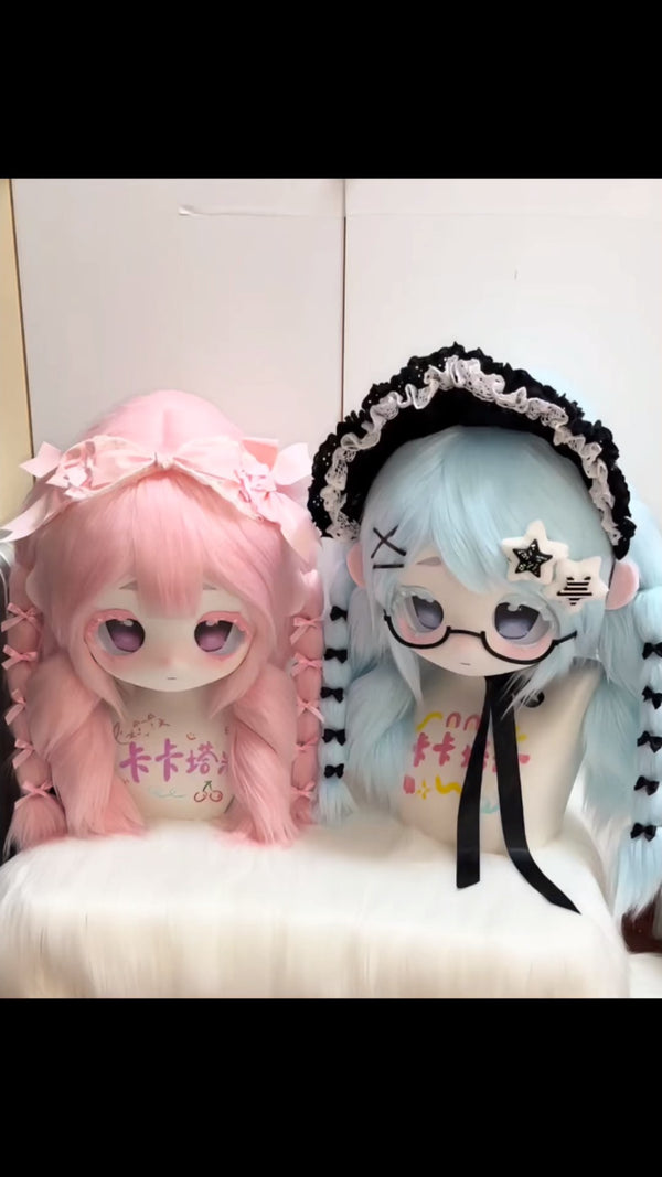 [Twins] Powder blue lolita sisters Kig Fursuits Stock