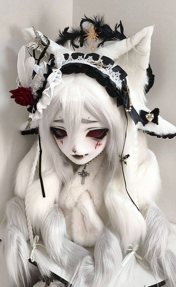 [Fox] Gothic four-eared fox Kig Fursuits Stock