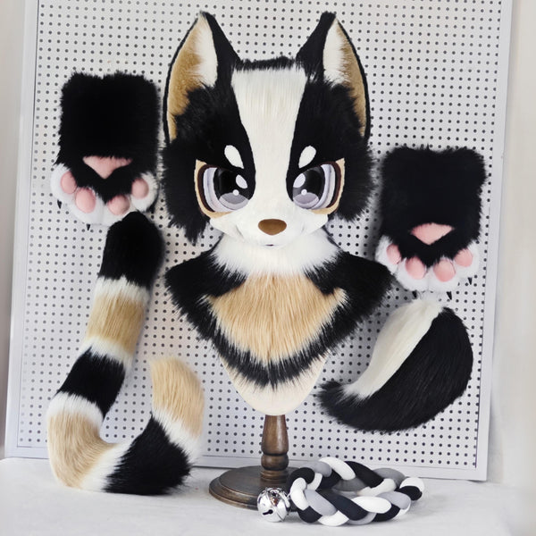 Bear Kemono Head Fursuits (Gift Handpaws+Tail)