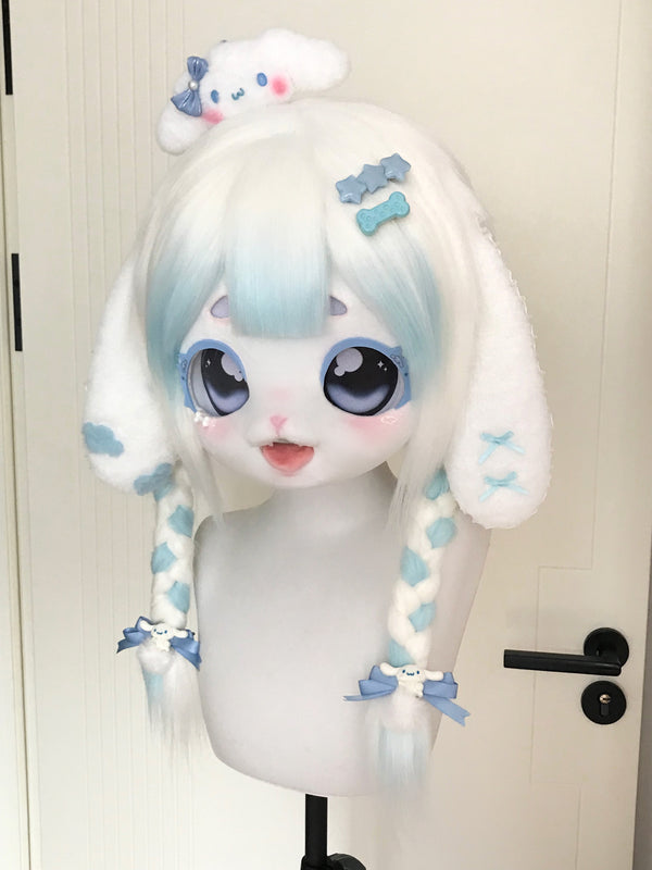 [Cinnamoroll]  Sanrio Cinnamon Dog inspired kig fursuits stock(gift paws)