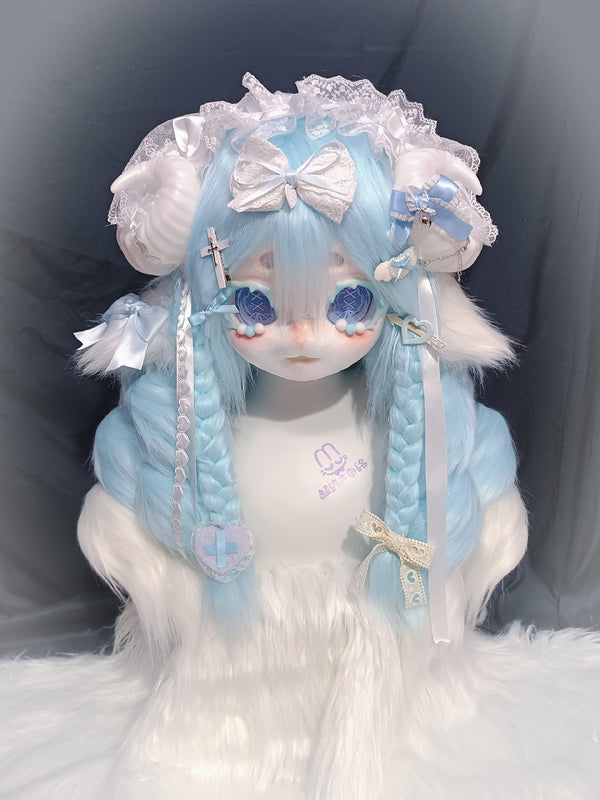 [Kitten] Blue lolita kitten kig fursuits stock