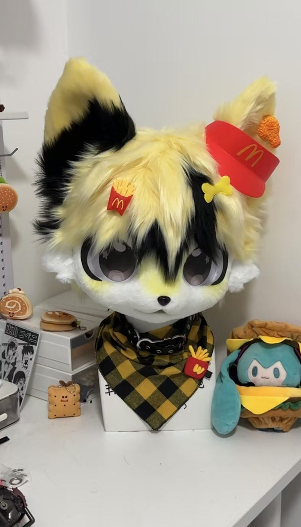 [Puppy] French Fries Puppy Kemono Fursuits Stock