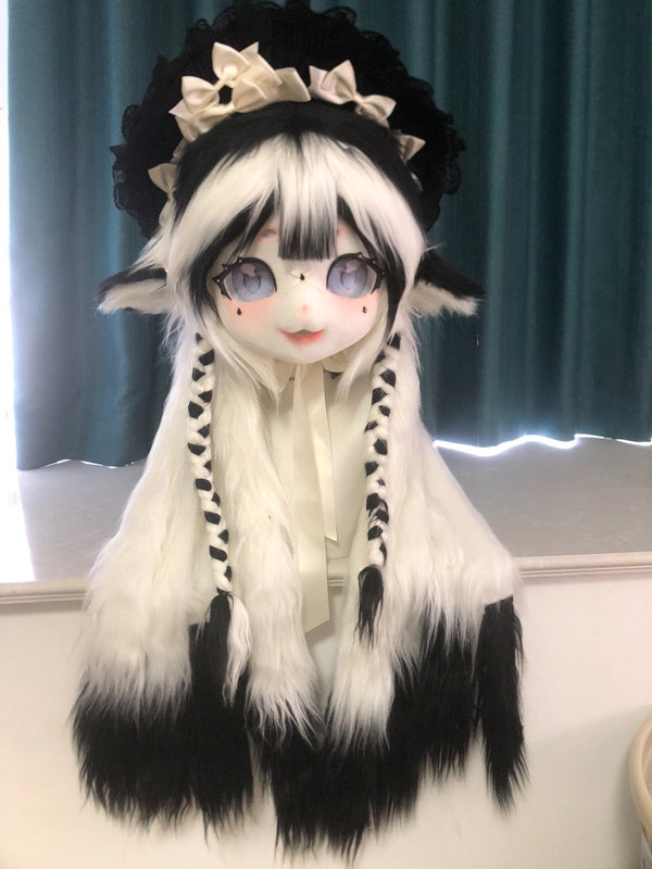 [Lamb] Black Dark Lolita lop-eared lamb kig fursuits stock