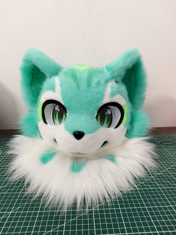 [Kitten] Green grass green apple cat Kemono Fursuits in Stock