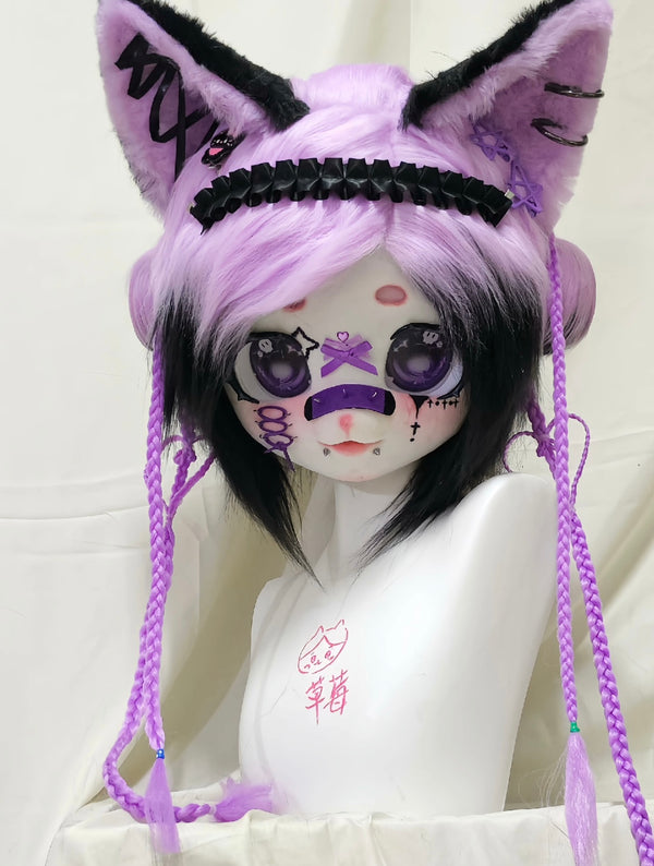 [Kitten] Kuromi Dark Kitten Kig Fursuits Stock