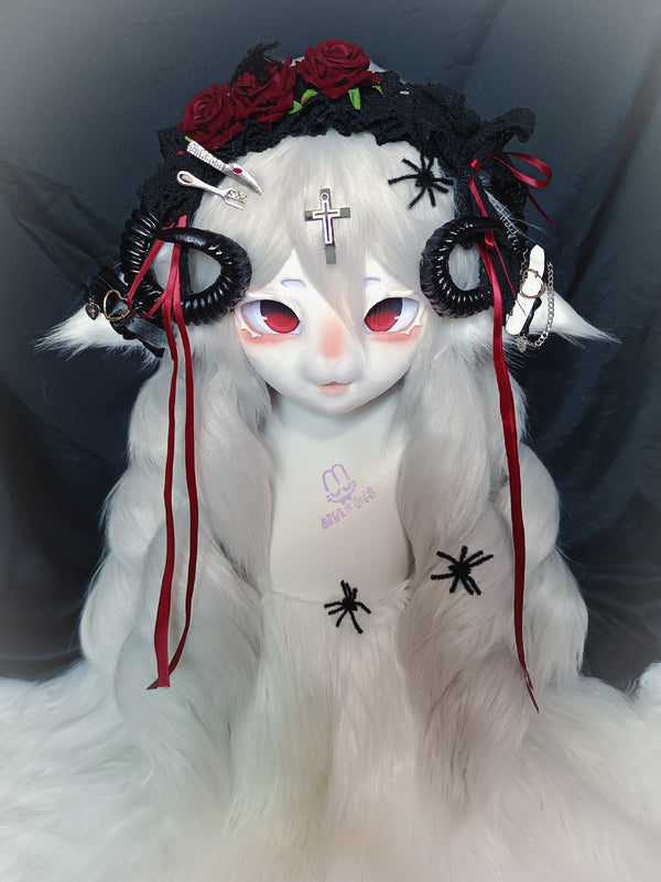 [Goat] Gothic Devil Nun Goat kig fursuits stock