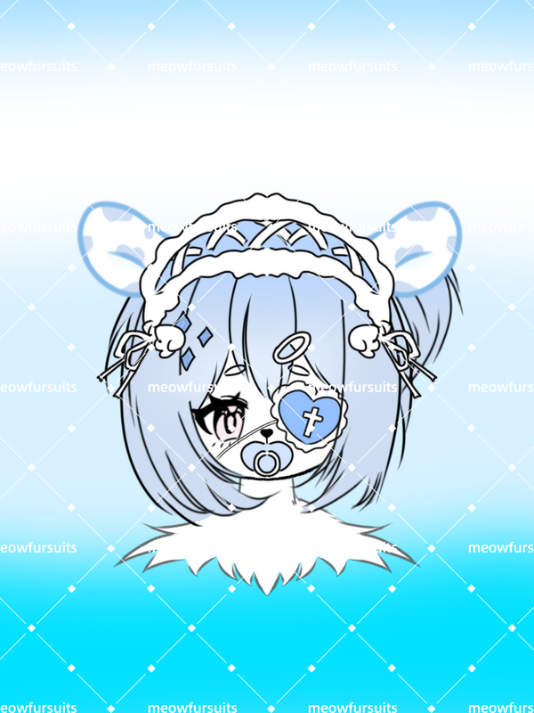 [Character Adoption] - tenshikawa Kig Fursuit Head