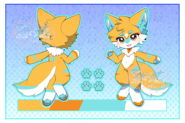 [Waiting for Adoption] - Yellow Shiba Inu Kemono Fursuit Head