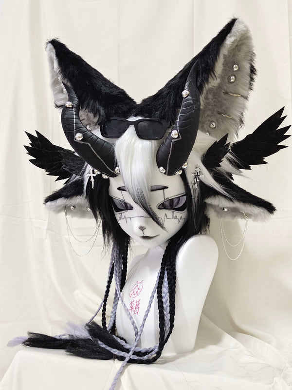 [Fox] Four-eared demon Kig Fursuits Stock