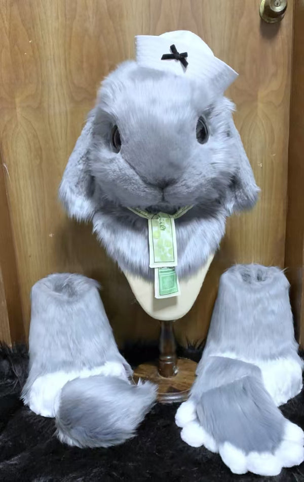 [Rabbit] Full Set Navy bunny kemono fursuits stock