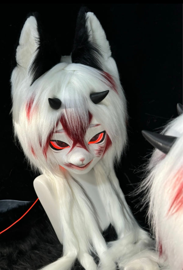 [Fox] Dark tricolor fox Kig Fursuits Stock