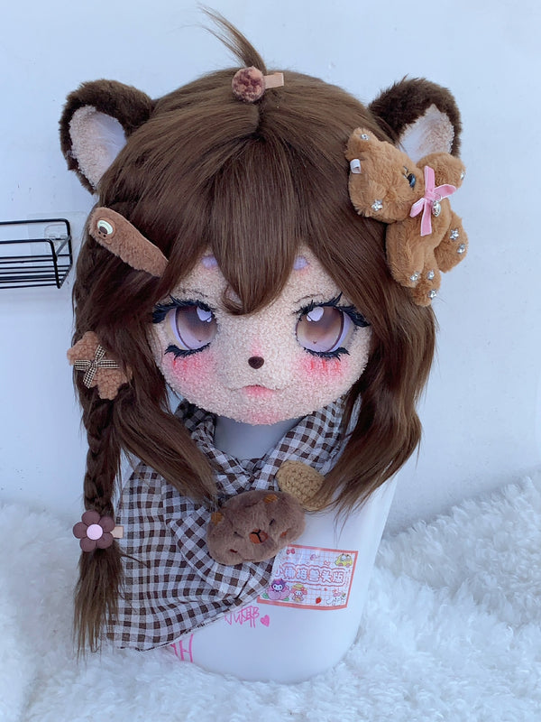 [Bear] Hairy face kig bear Kig Fursuits Stock