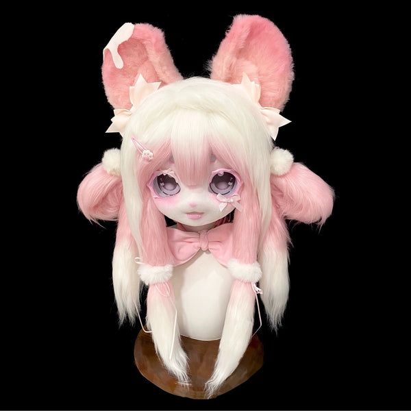 [Bear] Candy Pink Bear Kig Fursuits Stock