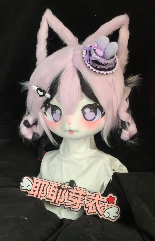 [Kitten] Kuromi purple kitten kig fursuits stock