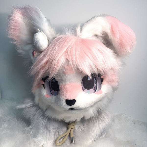 [Bunny] Pink Lop Rabbit Kemono Fursuits in Stock