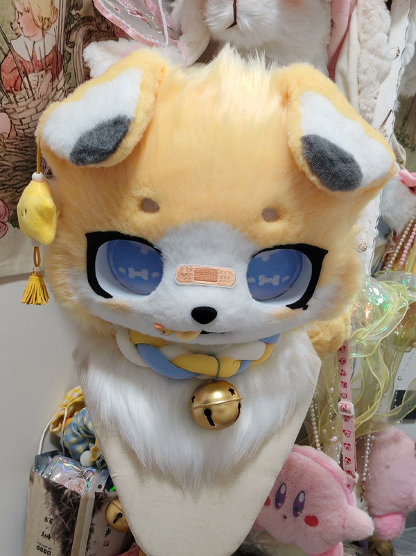 [Puppy] Band-Aid Pudding Puppy Kemono Fursuits Stock