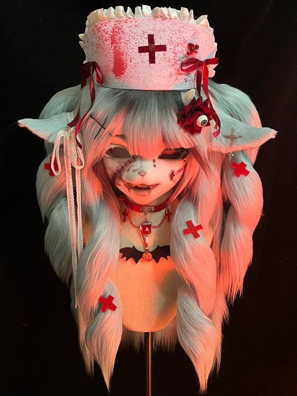 [Lamb] nurse bloody violence halloween lamb kig fursuits stock