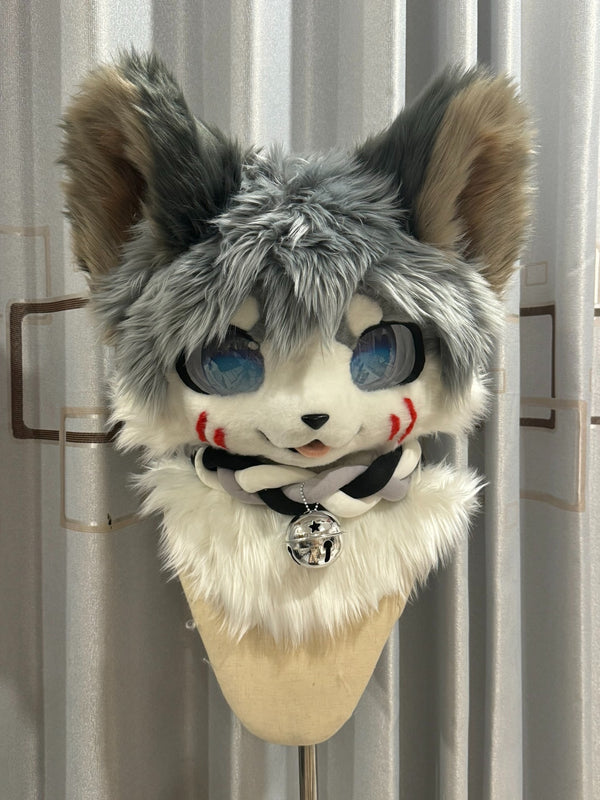 [Puppy] Cute gray puppy Kemono Fursuits Stock