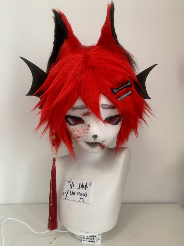 [Bat] Red bat little fox Kig Fursuits Stock