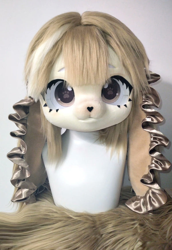 [seal] Big ear brown cute seal kig fursuits stock(gift tail)