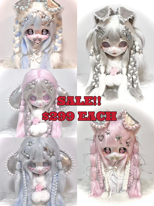 [SALE] Cute Heads Special Offer Kig Fursuits Stock