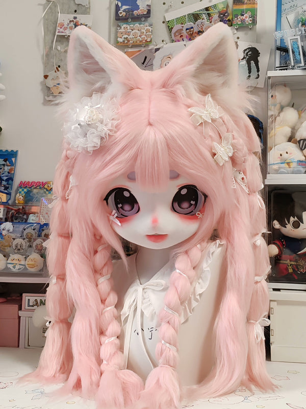 [Lamb] Pink cute sweet lamb Kig Fursuits Stock