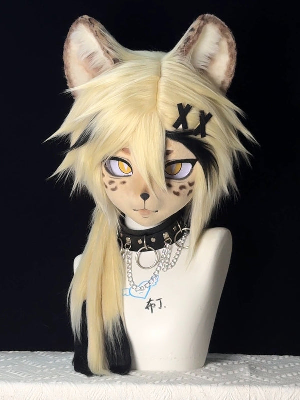 [leopard] Brown short hair leopard kig fursuits stock