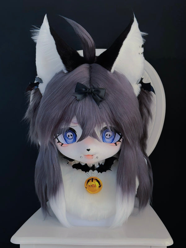 [Kitten] Halloween Punk Kitten Kig Fursuits Stock