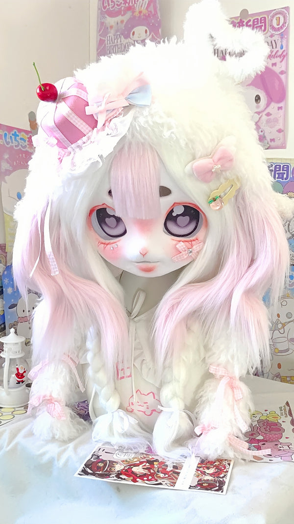 [Lamb] Angel pink lamb Kig Fursuits Stock