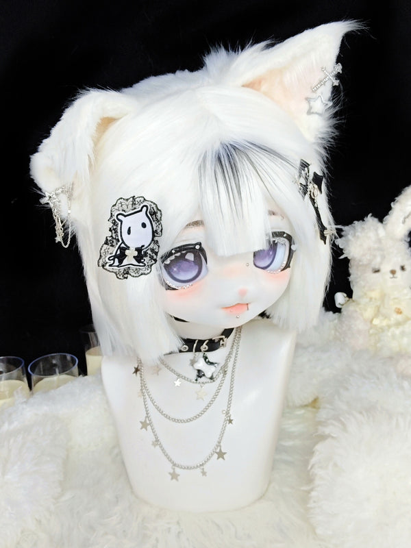 [Kitten] Black and white short hair kitten Kig Fursuits Stock