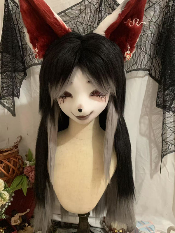 [Fox] dark hair fox Kig Fursuits Stock