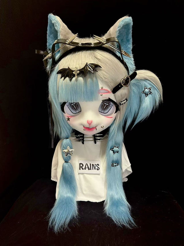 [Kitten] Electronic blue cat Kig Fursuits Stock(gift paws)