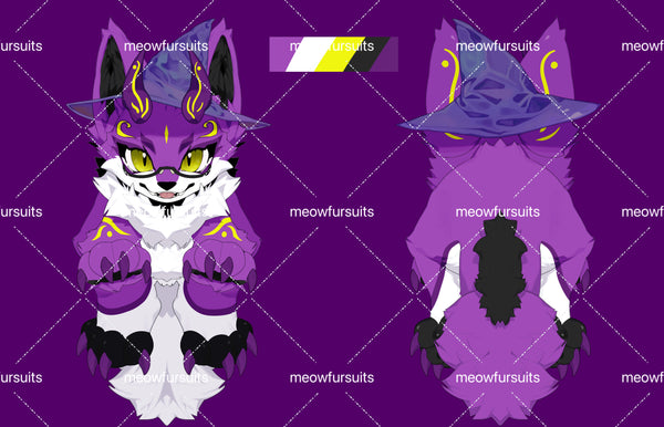 [Pre-sale adoption] - Halloween witch fox Kemono Fursuit