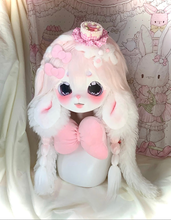 [Bunny] Bowknot Lop-eared Bunny Kig Fursuits Stock