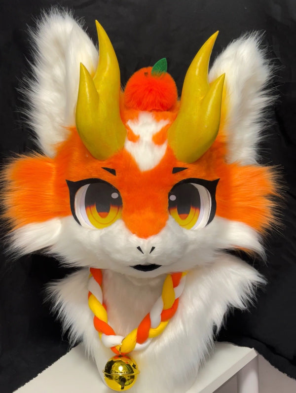 [Dragon] Orange dragon Kemono Fursuits Stock