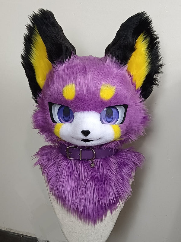 [Fox] purple fox Kemono Fursuits Stock（gift handpaws）