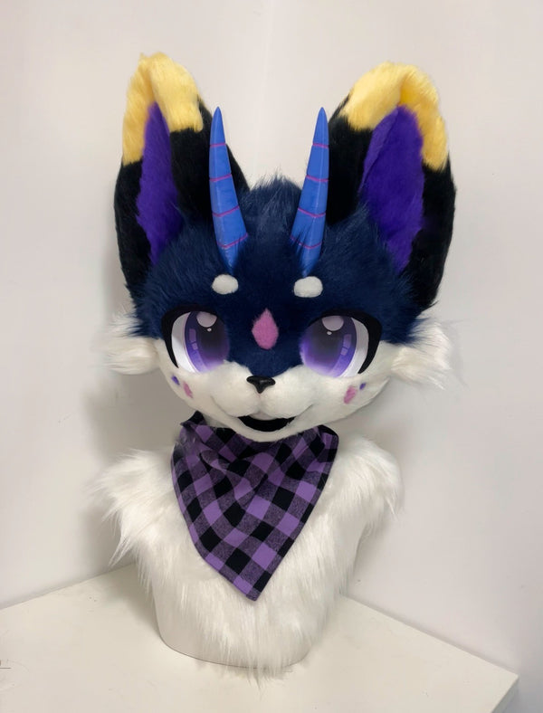 [Fox] Dragon horn fox Kemono Fursuits Stock