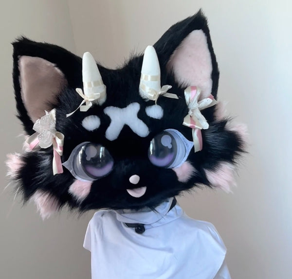 [Kitten] Black and white kitten Kemono Fursuits Stock