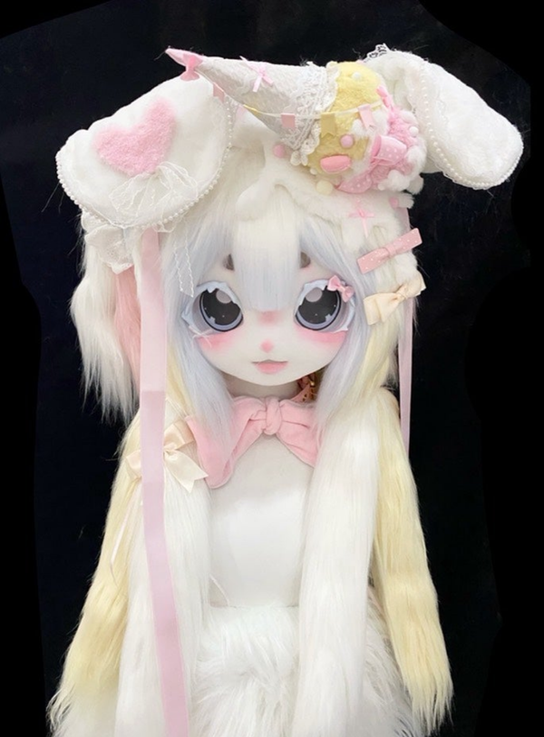 Kawaii Puppy Kig Head Fursuit