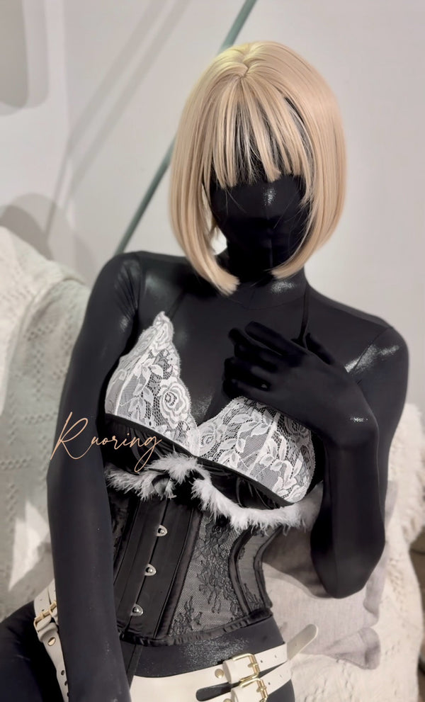 Summer must-have black skin-brightening zentai ultra-thin tights