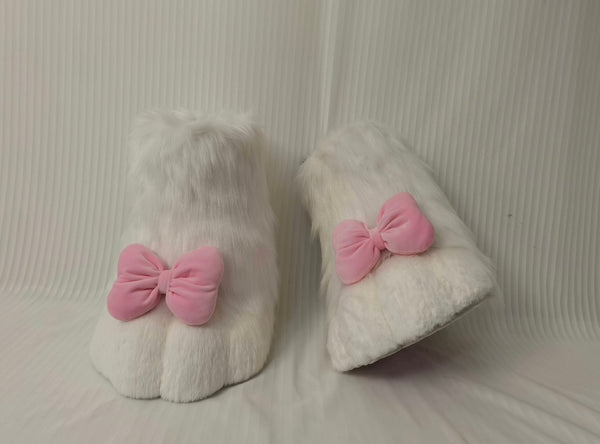 Pink bow Kig series animal suit animal feet lamb feet